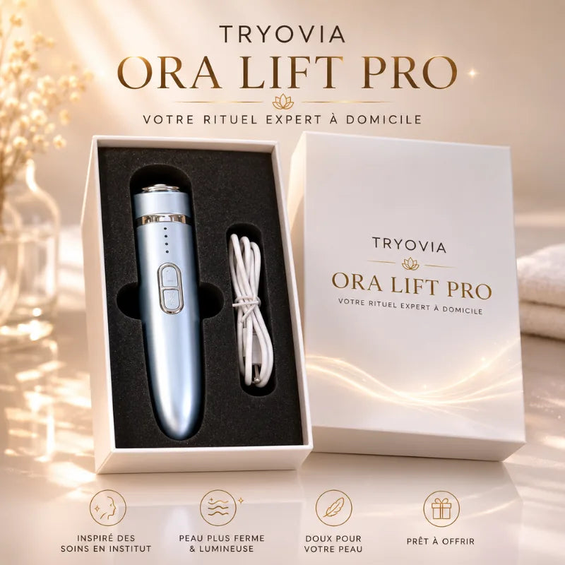 Packaging ORA LIFT PRO appareil dermo-esthétique Tryovia