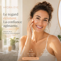Patchs yeux HYDRA EYE™ à l'acide hyaluronique TRYOVIA