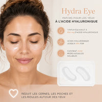 Résultats HYDRA EYE™ sur l'apparence des cernes et poches